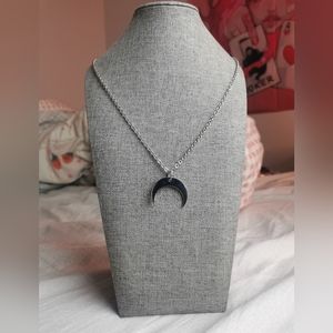 Killstar Waxing Crescent Sml Necklace